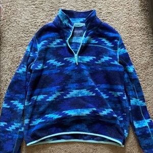 V-zip sweater